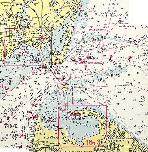 Virginia Beach Nautical Chart