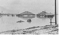 SC 647804 Old Airplane Hangars at the site of the Pentagon, 1941, -42, -43.  25 KB