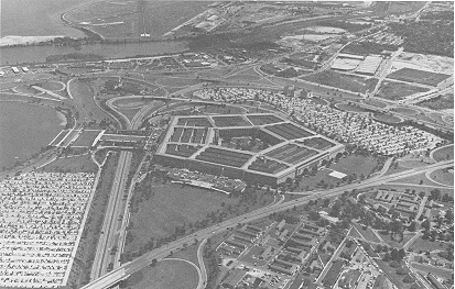 SC 536236 An Aerial View of the Pentagon and Adjacent Area.  123 KB